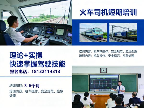 火車司機(jī)培訓(xùn)報(bào)名條件和考試流程